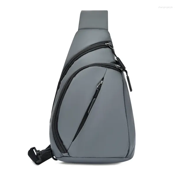 Rucksack Männer One Schulter Frauen Schlinge Sags Crossbody USB Jungen Radsportarten vielseitige Tasche School Drop