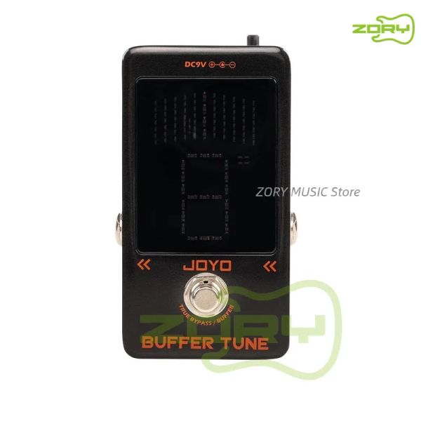 Aksesuarlar Joyo JF19 Arabellek Tuner Guitar Pedal Ultra Hızlı ve Son derece hassas True Bypass veya True Tampon Modu İsteğe bağlı