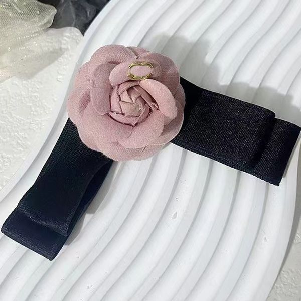 Fashion Barrettes Designer Womens Girls Cute Sweet Flower Letter Clips Hairclips Classic Letters Hairpin Hair Jewelry_voghion.com