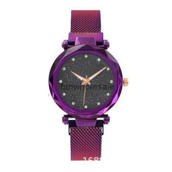 Net Red tiktok stesso Milan orologio con fibbia magnetica magnetica stellata da donna