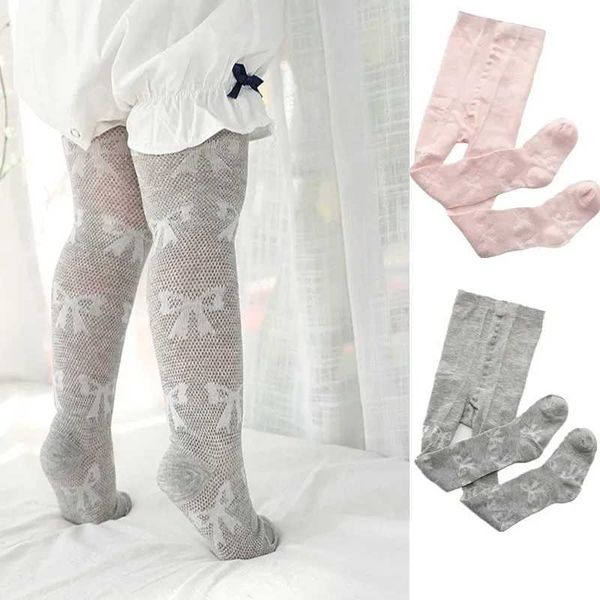 Kinder Socken Mädchen Sommer dünne Netz Strumpfhose Baumwollgestricke Prinzessin Socken atmungsaktivem schlanker Fit Säuglinge Kleinkinder Kindersocken Strumpfhosen Strumpfhosen