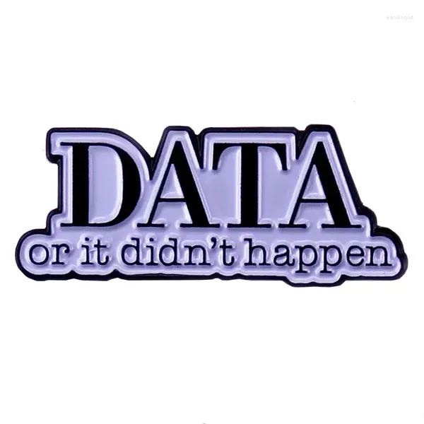 Broschen Daten oder es ist nicht passiert