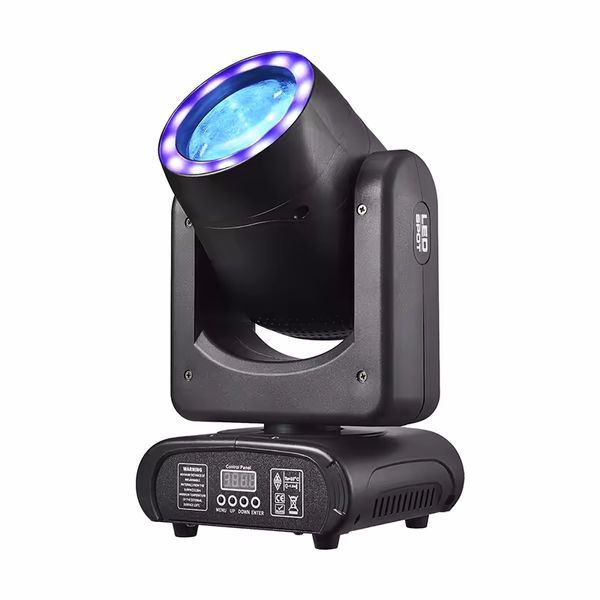 2 PCS 120W Yüksek Parlaklık LED Mini Spot Hareketli Head Işın Işık Luc DJ Gece Kulübü Disko Işın Cabeza Movil Işık