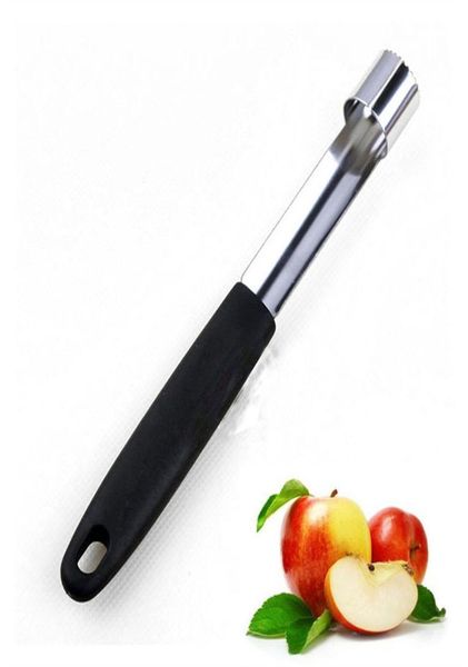 Apple Corer Aço inoxidável Frutas de pêra Removedor de sementes Pitter Pitter Easy Kitchen Core Tool Fruit Heart Separator69994908