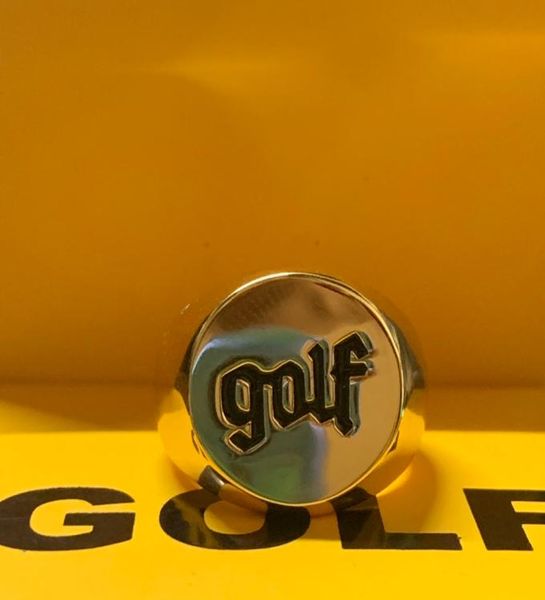 Golfe Olde Logo Tyler O Criador Ring Hip-Hop Rap Fashion Personality Rings1311942