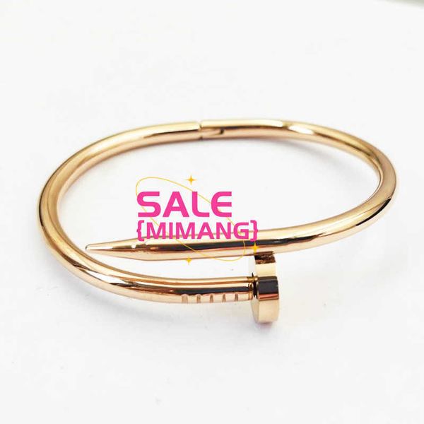 Designer personalizado da moda 18k Gold Horseshoe A vácuo de bracelete banhado a ouro em forma de fivela em forma de aço inoxidável tiro em lotes mistos CSU9