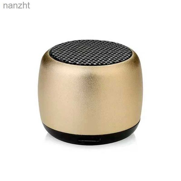 Tragbare Lautsprecher TWS -Lautsprecher tragbares Telefon Bluetooth Wireless Lautsprecher kleiner Basslautsprecher Bass Box Mini -Lautsprecher Metal Wx