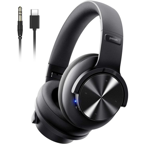 Headsets Picun B8 Bluetooth-Ohrhörer 120 Stunden Wireless Ohrhörer 3EQ und Gaming-Modi Freisprechanrufe Home Travel Office Mobile PC J240508