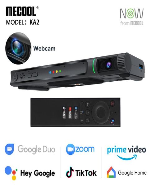 MeCool KA2 теперь Android TV Box с 1080p HD Camera S905X4 DDR4 16GB 64G 100 TVBOX Smart Media Player для видео -видео Tiktok LIV6405341