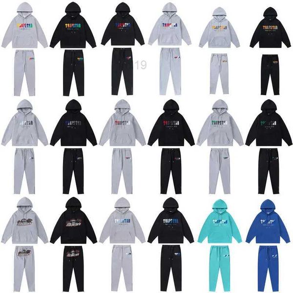 Herren Hoodies Sweatshirts 2024SS Mens Tracksuits Casual High -Quality Sticked MEN Women Hoodie Trapstar London Shooters Hooded Tracksuit Designer Sportswear P.