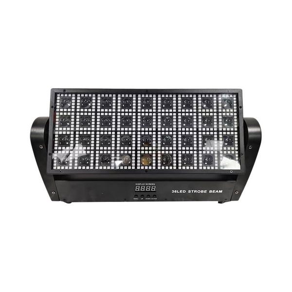 2 adet 36 x 3W sıcak serin beyaz ve 648 adet 5050 rgb LED şehir renk hareketli kafa yıkama ışını matris ışığı