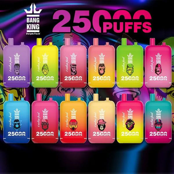 BANG BANG ORIGINALE 25000 SUFFABILE VAPE MARIEDI SUBBITALE 650MAH 23ML+23 ml DOPPIO PASCHI OLIO 12,5K BUFI+BUFI 12,5K PILE PRESE PRESE PRESE PRESE PRESE COILA DOPPIO MESH DOPPIO