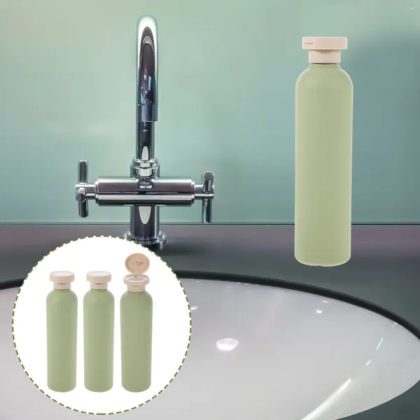 Set di accessori per bagno 3 pezzi 3ps Simple Style Shampoo Sub bottiglie Contenitori lozione