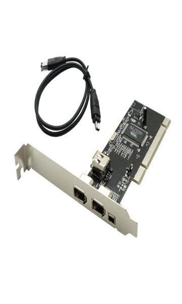4 Ports Firewire IEEE 1394 46 PIN PCI Controller -Kartenadapter für HDD MP3 PDA7833822