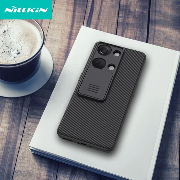 Cobra Nillkin para OnePlus Nord 3 5G Case Genuine Camshield Slide Slide Camera Privacy Protection Topa traseira para um mais ACE 2V Nord3