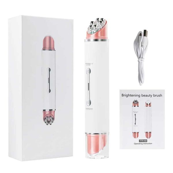 Home Beauty Instrument Radiofrequenz EMS Haushalt Augen Schönheit Stift zum Entfernen von dunklen Kreisen und Taschen erhitzte Vibration Massage Instrument Q240507