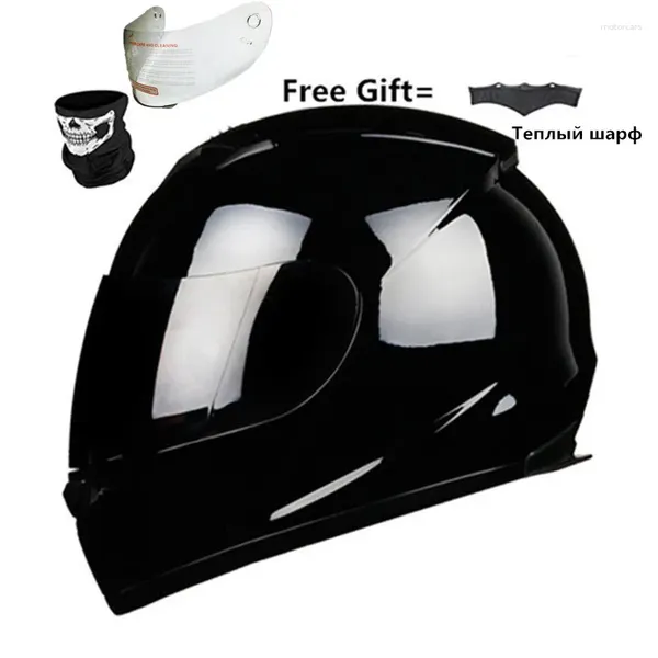 Motorradhelme Vollgesichts -Helm Rennsport Capacete De Moto Motociclista Para Motocross Casco M l xl xxl matte schwarze CE