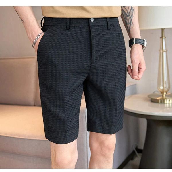 Shorts Shorts Schermo Summer Running for Men Casual Jogging Sport Pants Short Pattern Pattern Cipper Solid Crush Business