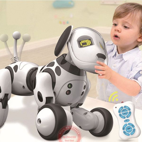 Robô remoto eletrônico ROBOT PROGRABILIÁRIO PROGRABILIÁRIO 230620 SMART 24G Toy Dog Kids Control Toys Animais IIEes