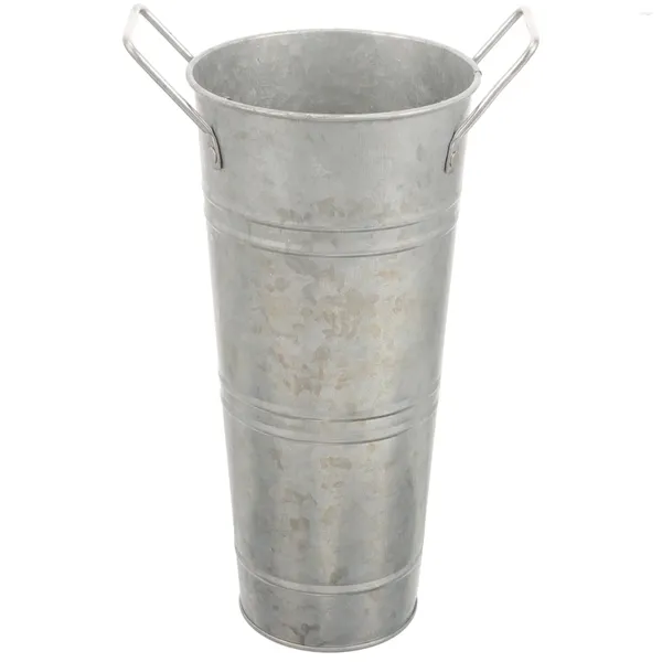 Vasos Bucket Bucket Bucket Pots Decorativa Potes de Flor Pote Criativo Vaso Vaso Vaso Pai Compacto