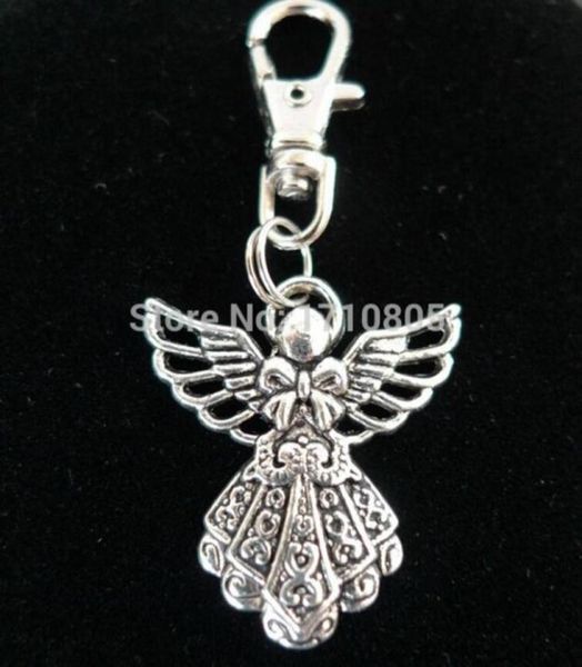 Moda ıstakoz tokası anahtarlık metal tuşa anahtar zinciri anahtarlık mücevher antika gümüş kaplama koruyucu melek 2623mm kolye tatil hediyesi88894102161