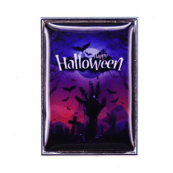 Zombie Metal Brosch Pin Happy Halloween Party Schmuckgeschenk