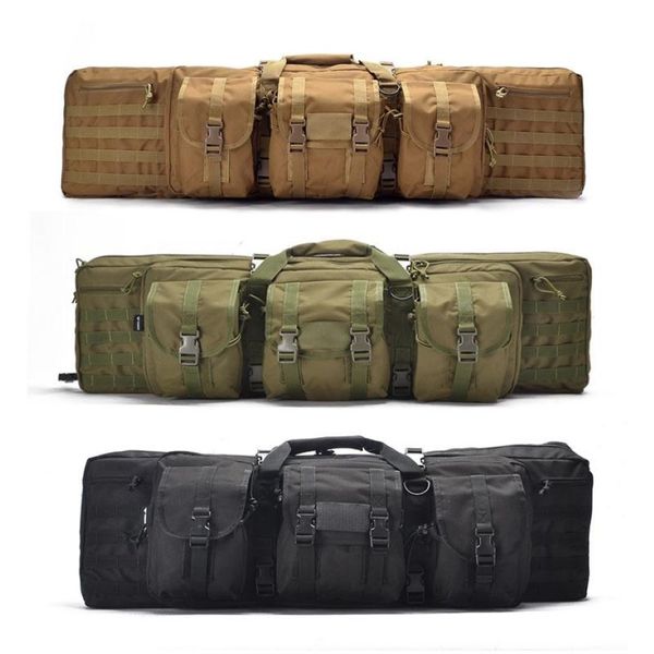 Stuff Sacks 47 '' 42 '' 36 '' Militray Uactical Sırt Çantası Çift Tüfek Çantası Kılıf Açık Atış Avcısı CARR 3304