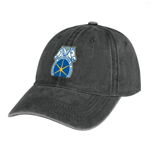 Bolets Teamsters Logo Merch Tri-Blend Camiseta Cowboy Hat filhos