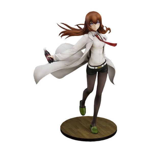 Steins Gate Makise Kurisu PVC Anime Action Модель японская игра -фигура Коллекционные игрушечные куклы подарки Q0722 2837