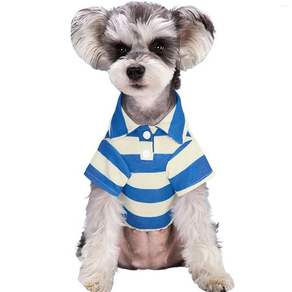 Hundekleidung Hemden gestreifte T-Shirts leicht und dehnbar für DIY-passende Kostüm geeignet