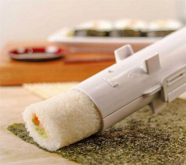 Sushi maker rullo riso stampo stampo bazooka vegetale strumento rotolamento di sushi per la produzione di sushi accessori da cucina1821345