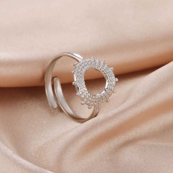 Eheringe Skyrim Frauen Neue Boho Sonne Ring Edelstahl Gold Farbe Verstellbare Ringe ästhetischer Kpop Schmuck Geschenk für beste Freund Mama