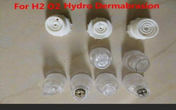 9 punte per la pulizia profonda H2 O2 Hydro Water Dermabrasion Hydra Facial Chin Care Head 8141828