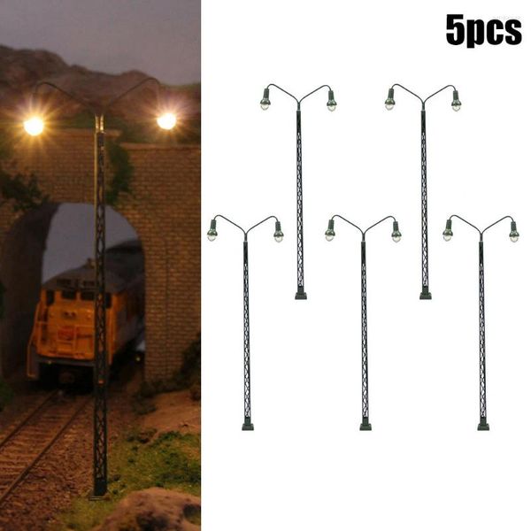 Gartendekorationen H0 LED LAGOUT BUILDUM BUILD BAUS Landschaft Accessoires Straßenlampe