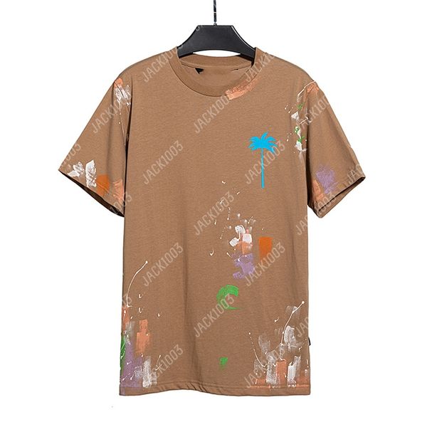 Palm Tree PA 24SS Summer Printing Logo maglietta da ragazzo Regalo hip hop oversize hip hop unisex ad amanti maniche corta magliette Angels 2161 chk