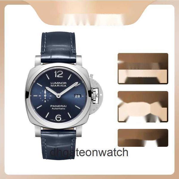 PENERAA High End Designer Watches for para série PAM01393 Relógio masculino com diâmetro 42mm original 1: 1 com logotipo e caixa real