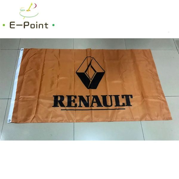 Aksesuarlar Fransa Renault Araba Bayrağı 2ft*3ft (60*90cm) 3ft*5ft (90*150cm) Boyut Ev Bayrağı Banner Hediyeleri