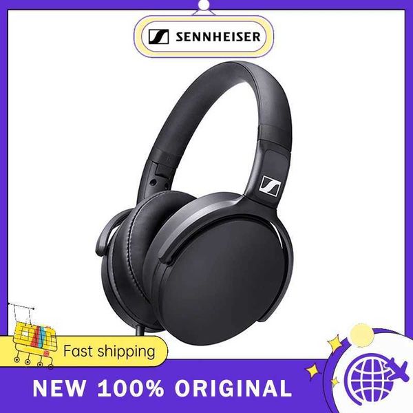 Начальные черты Sennheiser HD 400S окружают наушники ушных наушников.