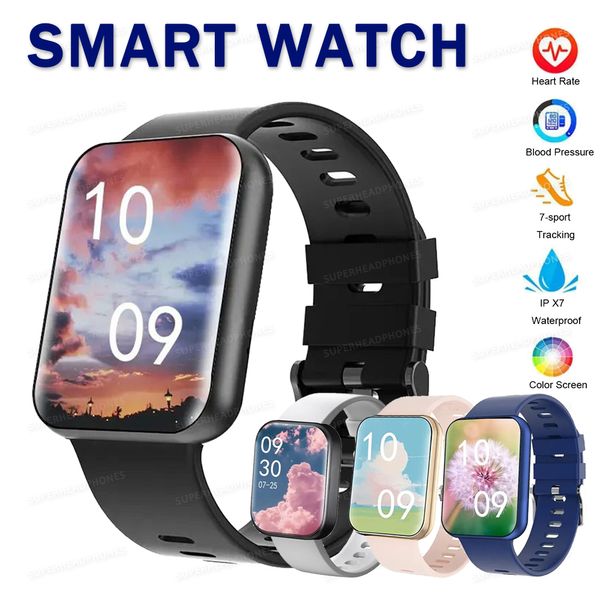 Orologi intelligenti Custodia protettiva per nuovi orologi intelligenti da 49 mm per Apple Aspetto iWatch Ultra Series 8 Watch Marine Smart Smartwatch Sport Watch con display a LED