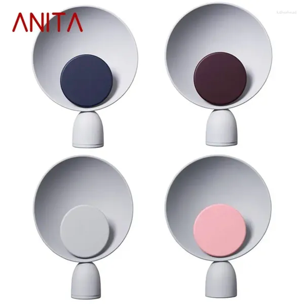 Lampade da tavolo Anita Lampada decorativa moderna Design semplice Mini scrivania Casa Light Home LED PER FOYER SOGNO SOGGIETTO CHE OFFICIO