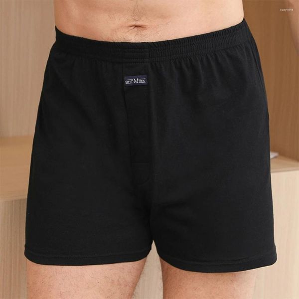 Underpants Boxer Casual Casual Plus size Shorts Elasticited Pack Homewear Homewear Gay Sexy Trunk Mutandine Summer Drying Quick Lrying