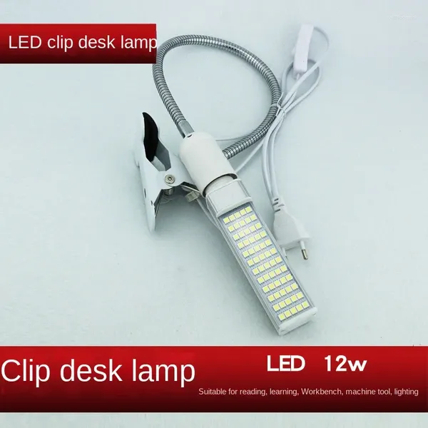 Tischlampen Reparatur Schreibtisch LED helllicht Handy Beleuchtung Clip Lampe Home Lesen Lernen Horizontal