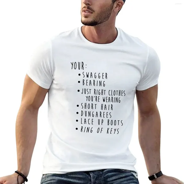 Polos masculinos Your Ring of Keys-T-shirt divertida Camiseta rápida Camisetas Funny T Black Mens Vintage