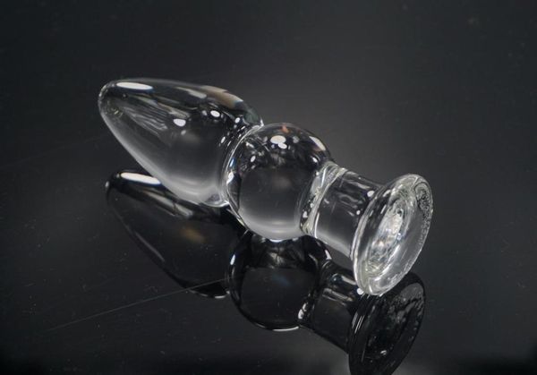 Pyrex Glass Anal Anal Plug Dildo Crystal Butt Bult Sex Toys S92103584852