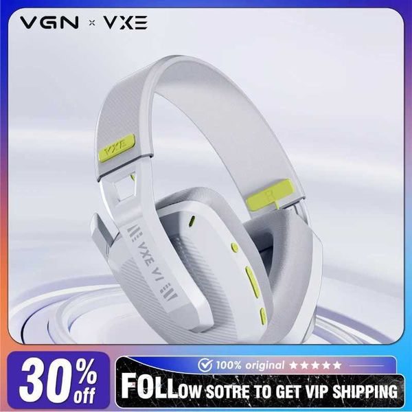 Headsets VXE Neuer Alarm V1 Dual -Modus 2.4G Wireless Bluetooth 5.0 Ohrhörer FPS Game Console Low -Delay -Ohrhörer Leichtes PC -Spiel Ohrhörer J240508