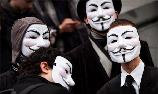 EMS v Vendetta Team Guy Fawkes с розовым кровавым рубцом лица PP Хэллоуин Маскад Маски для взрослых 4838476