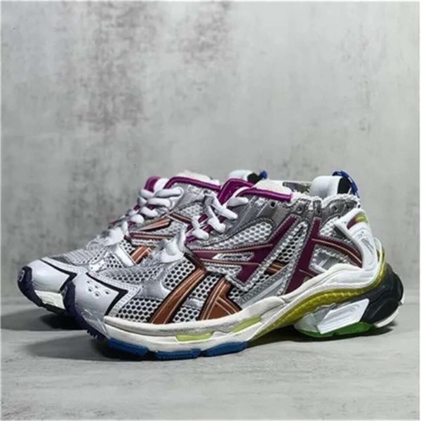 Qualität Top Casual Schuhe Triple S 7.0 Läufer Sneaker-Test Tracks 7 T Gomma Paris Speed Platform Mode Outdoor Sport Sneakers Größe 36-46