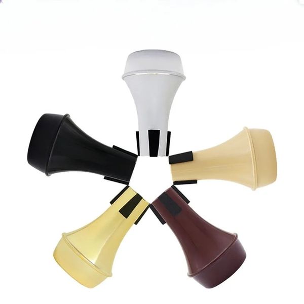 1pc Black MUTE PARA TRUMPETO STELTETS STUTETS MUTO PARA PRÁTICA DE INSTRUMENTOS DE JAZZ BARTIMENTE