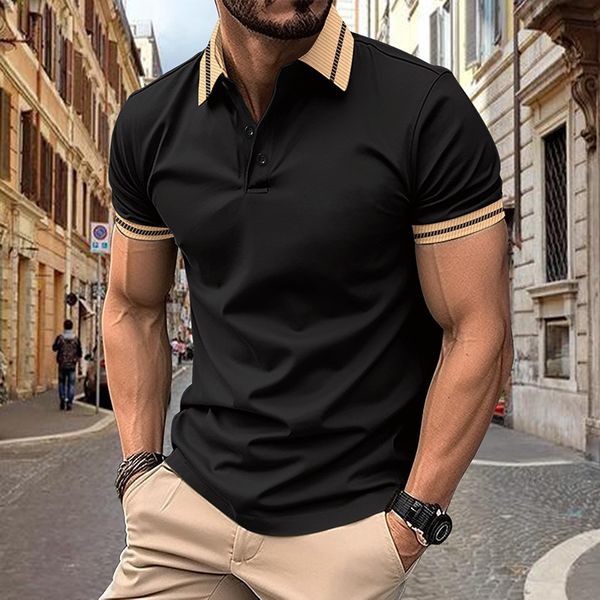 Blank Dry Fit Рубашки для гольфа мужская дышащая полиэфирная одежда.