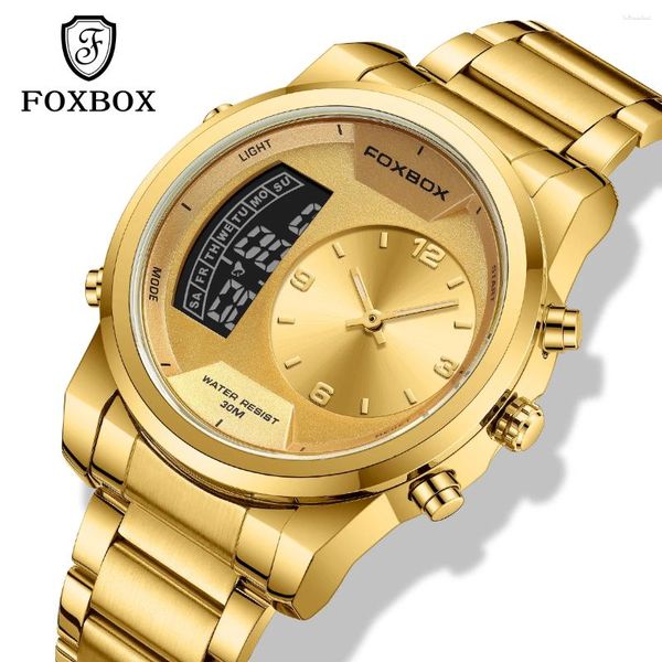 Нарученные часы Lige Dual Digital Display Man Watch Luxury Fashion Electronic Watches для мужчин повседневные спортивные кварцевые водонепроницаемые часы Reloj